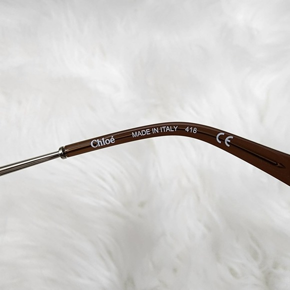 Chloe Wendy 59mm Round Pierced Sunglasses $495 New main image 7